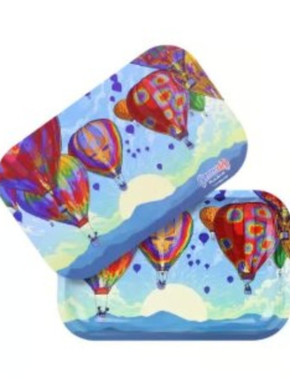 Grateful Dead Hot Air Balloon Rolling Tray w/Magnetic Lid ~ 11" x 7" ~Brand New!
